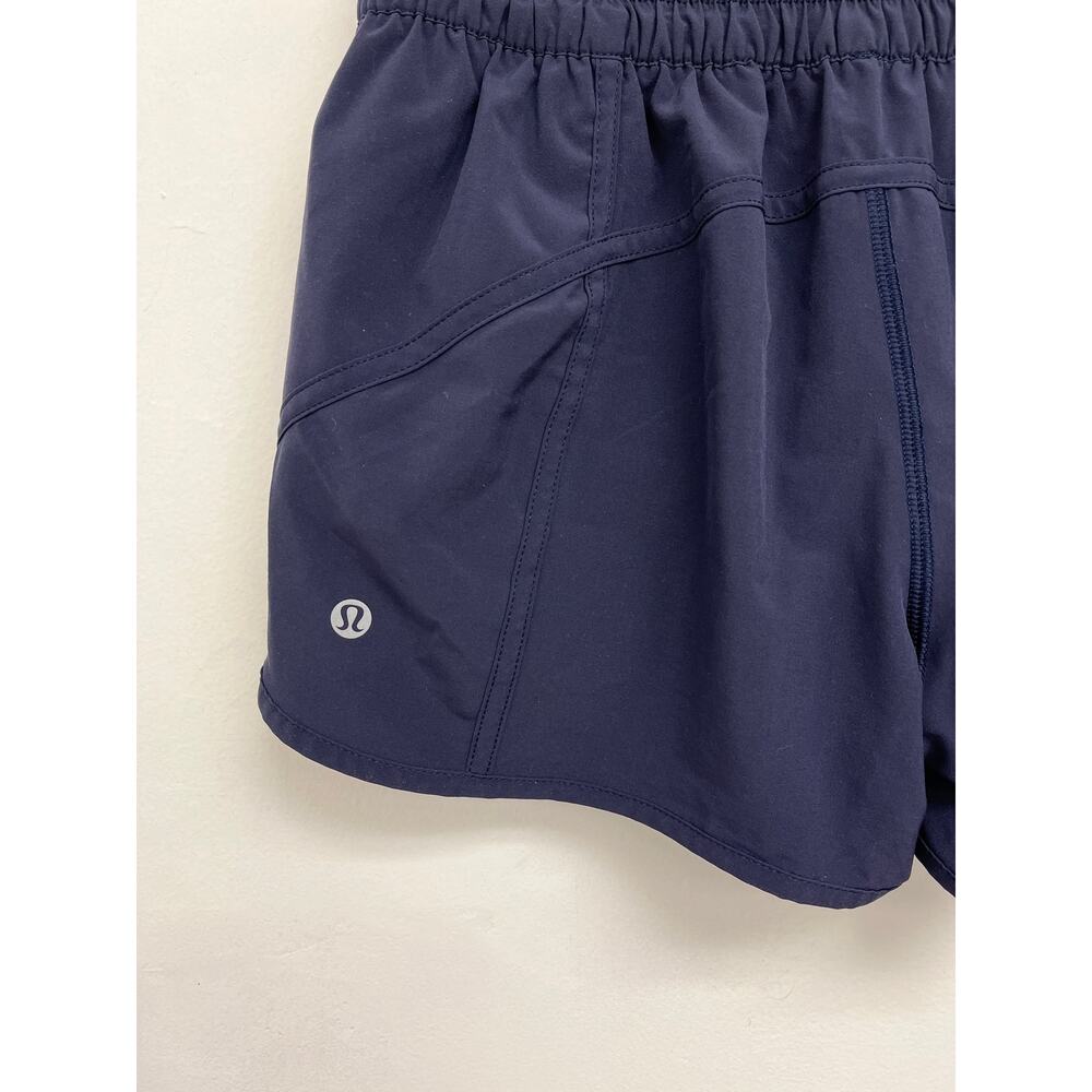 Lululemon Tracker Running Short V 4"
Lined Lightweight Pockets Navy Size 6 - Picture 6 of 10